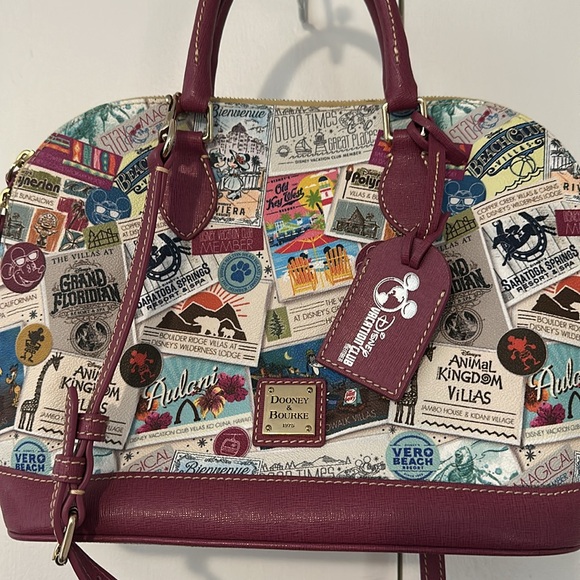 Dooney & Bourke Disney Vacation Club Zip Satchel - Picture 3 of 6